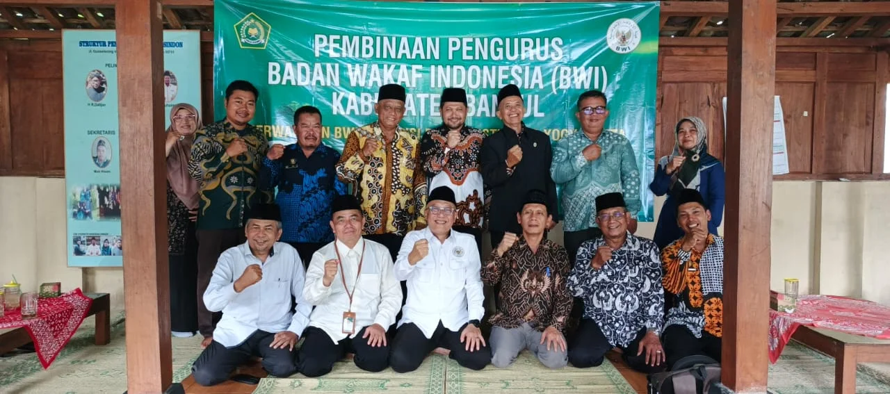 BWI DIY Selenggarakan Pembinaan Pengurus BWI Kabupaten Bantul